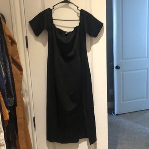 ASOS maternity off shoulder dress